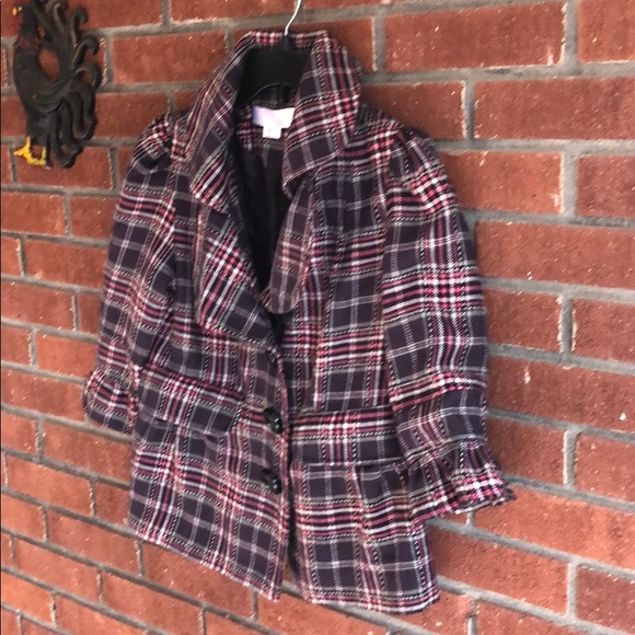 Mac & Jac Plaid Blazer-size - small size - Picture 8 of 16